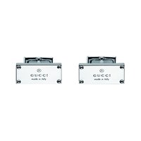 Gemelli Gucci Uomo Trademark in Argento YBE12359000100U - YBE12359000100U